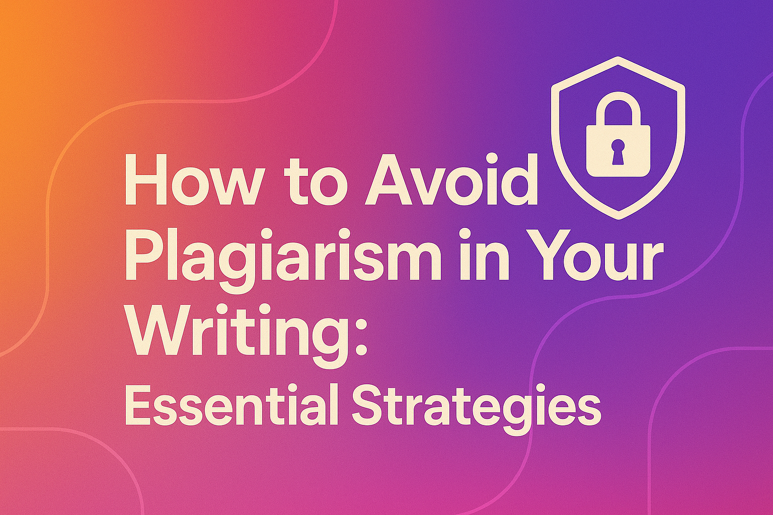 How to Avoid Plagiarism in Your Writing: Essential Strategies